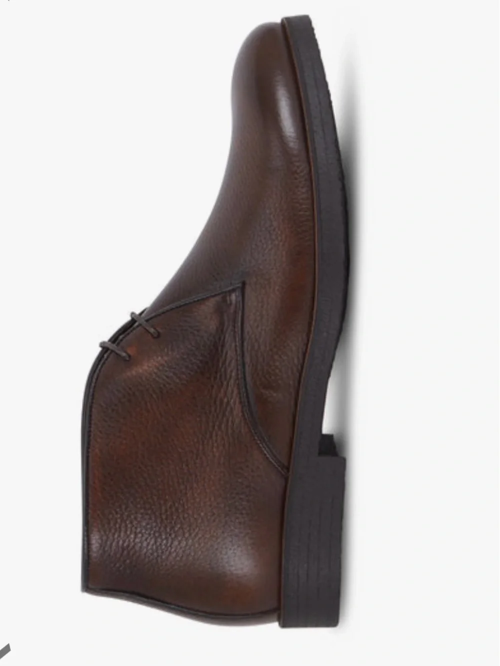 TO BOOT NEW YORK Calder Cognac Burnished Leather Chukka Boot 11M